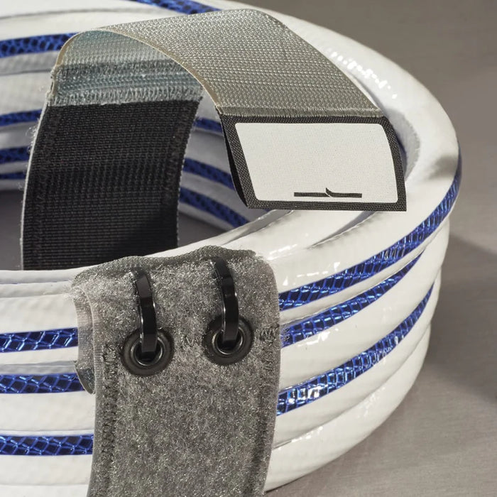 Rip-Tie® Write-On CableWrap Hook and Loop Strap With Webbing - 36" L x 2" W - Nylon - Gray