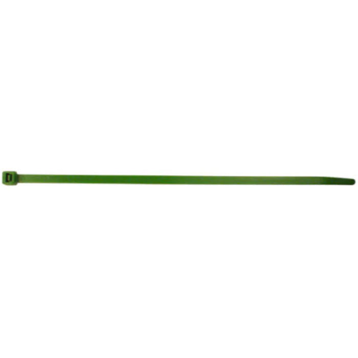 4 Inch - Zip Ties - Nylon - Green - 18 Lbs Strength - 1000 Pcs
