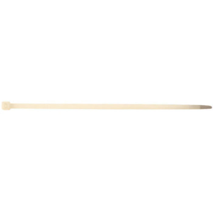 4 Inch - Zip Ties - Nylon - Natural - 18 Lbs Strength - 1000 Pcs