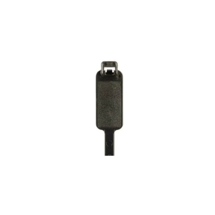 7.4 Inch - Write On Marker Zip Ties (0.87 X 0.44) - Nylon - Black - 50 Lbs Strength - 500 Pcs