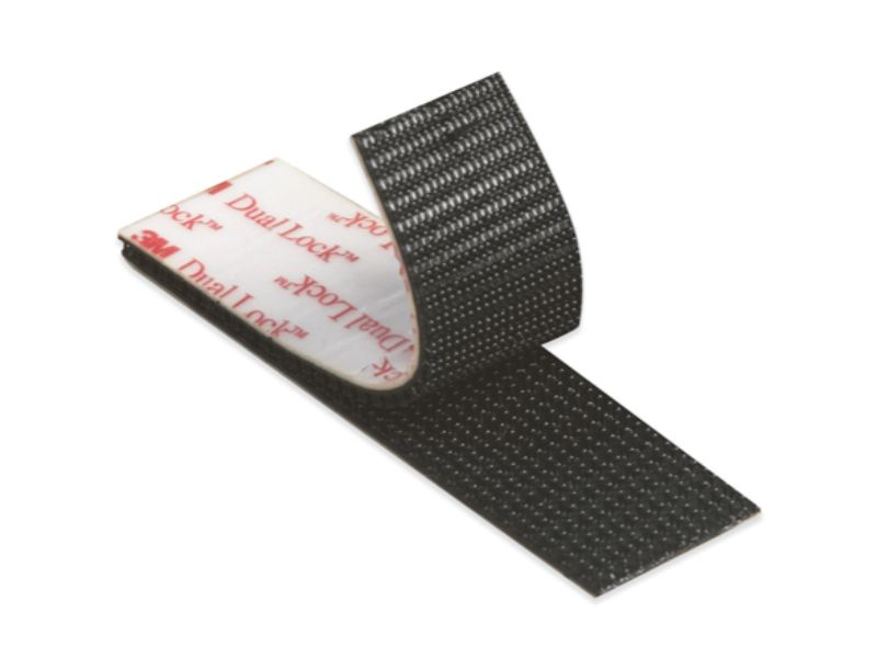 3M Dual Lock Rubber Adhesive Fasteners 3/4 Inch Wide x 150 Feet Long 250 Stems Per Inch