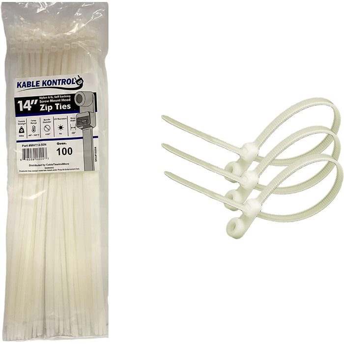 kable-kontrol-screw-mount-cable-ties-14-inch-120-lbs-tensile-strength-natural-100-pack