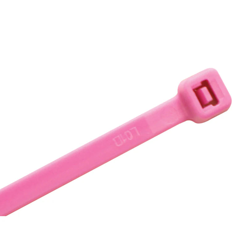 Pink Zip Ties | Pink Cable Tie Wraps — ziptieszone.com