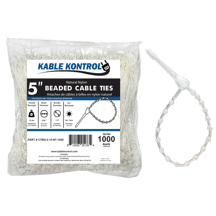 Beaded Security Tamper Evident Zip Ties