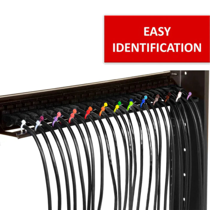 11 Inch - Color Zip Ties - Nylon - Blue - 50 Lbs Strength - 800 Pcs - Bulk Zip Ties