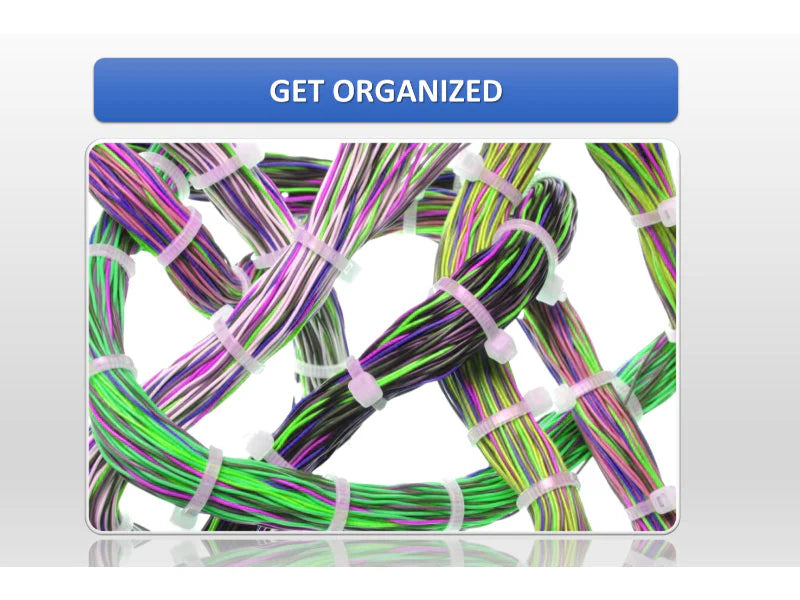 5.5 Inch - Zip Ties - Nylon - Natural - 18 Lbs Strength - 30000 Pcs - Bulk Zip Ties