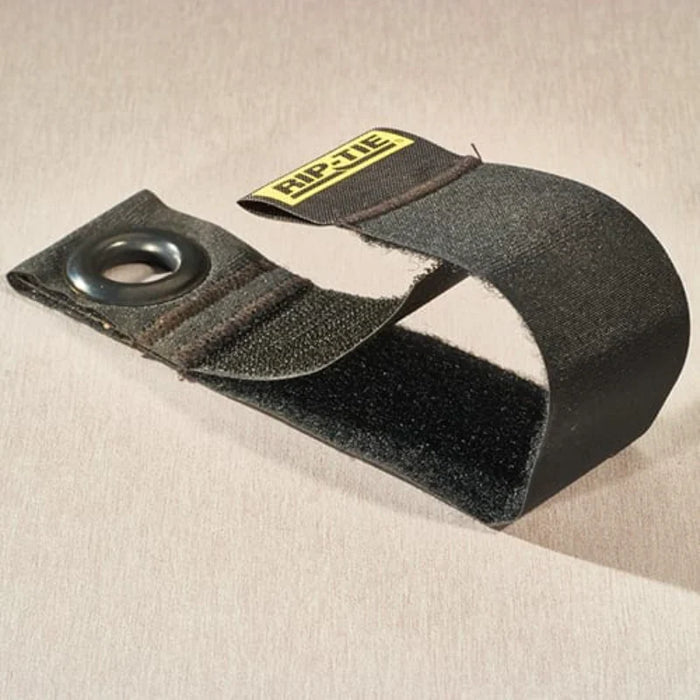 Rip-Tie® Hook and Loop Strap - 16" L x 1.5" W - Nylon - Gray