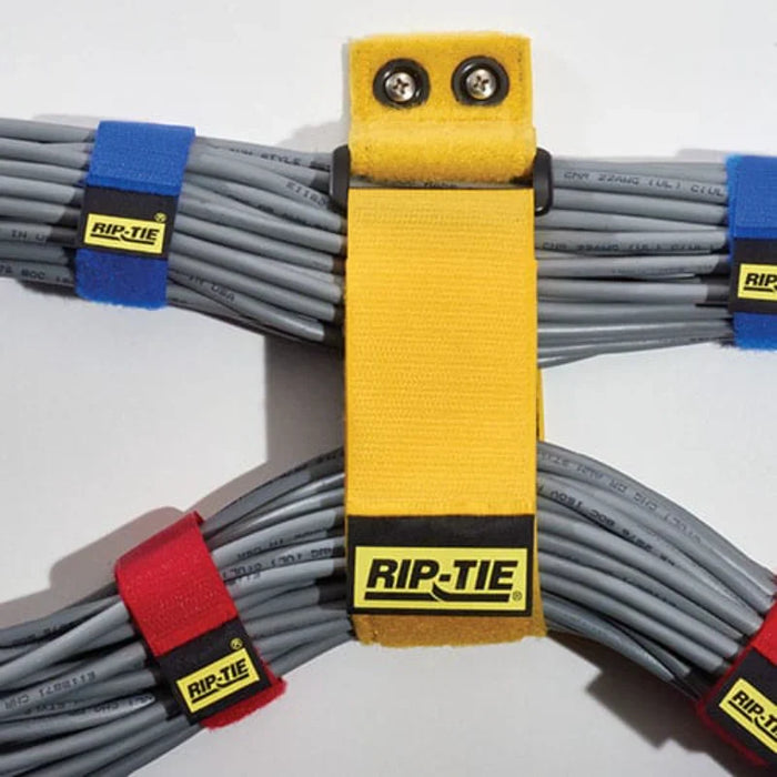 Rip-Tie® CinchStrap-EG Hook and Loop Strap - 22" L x 2" W - Nylon - White