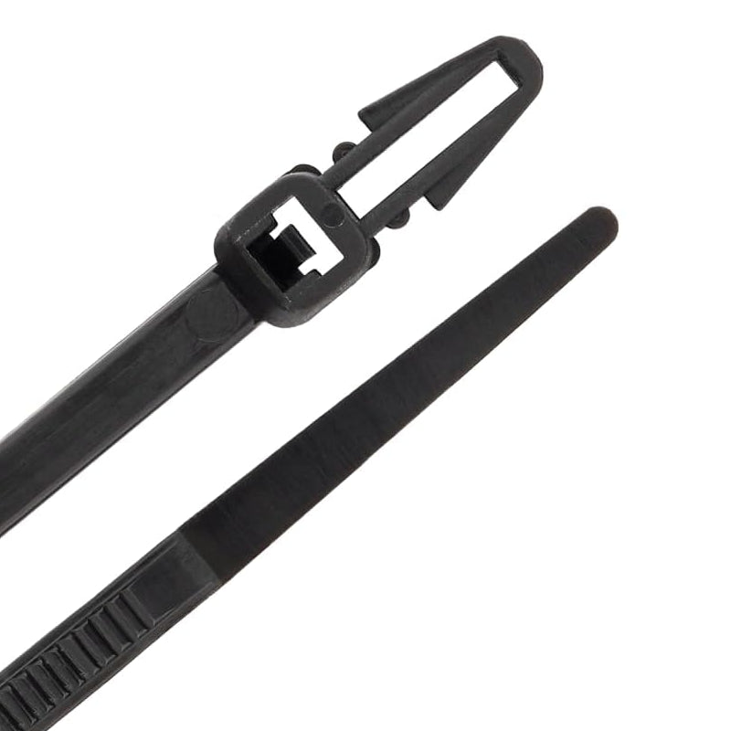 push mount zip ties