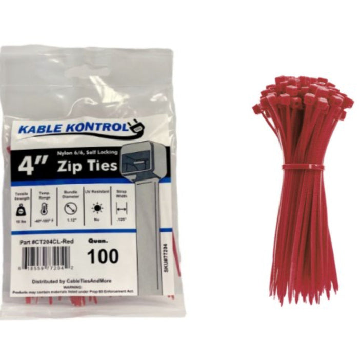 4 Inch Zip Ties