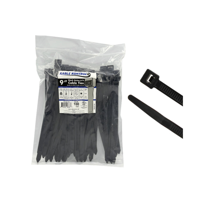 Black Zip Ties - UV Resistant