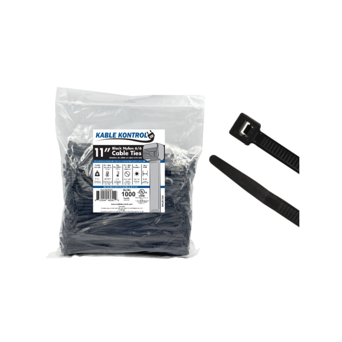 Black Zip Ties - UV Resistant