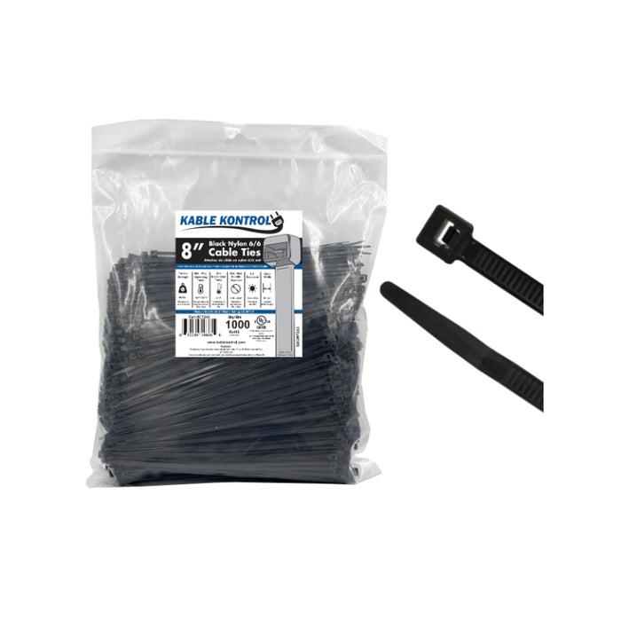 Black Zip Ties - UV Resistant