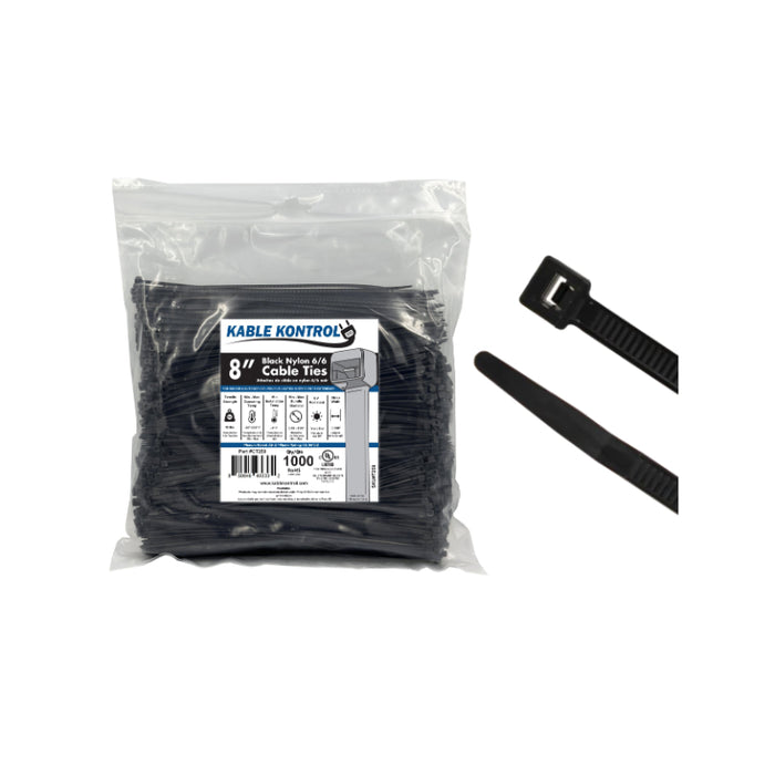 Black Zip Ties - UV Resistant