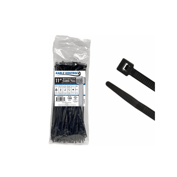 Black Zip Ties - UV Resistant