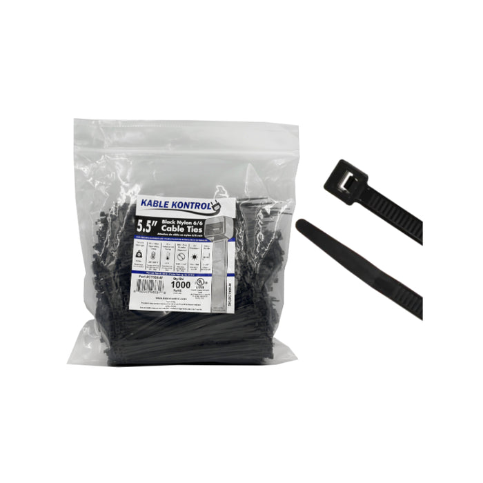 Black Zip Ties - UV Resistant