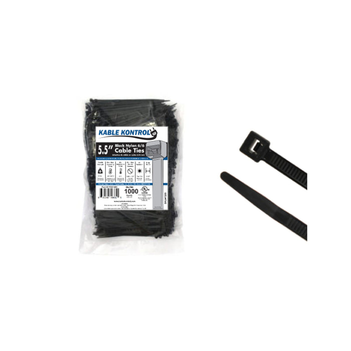 Black Zip Ties - UV Resistant