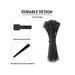 kable-kontrol-made-in-usa-cable-zip-ties-7-5-inch-long-50-lbs-tensile-strength-100-pcs-pack-uv-resistant-black-nylon-3