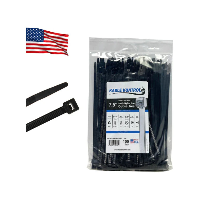 kable-kontrol-made-in-usa-cable-zip-ties-7-5-inch-long-50-lbs-tensile-strength-100-pcs-pack-uv-resistant-black-nylon-1