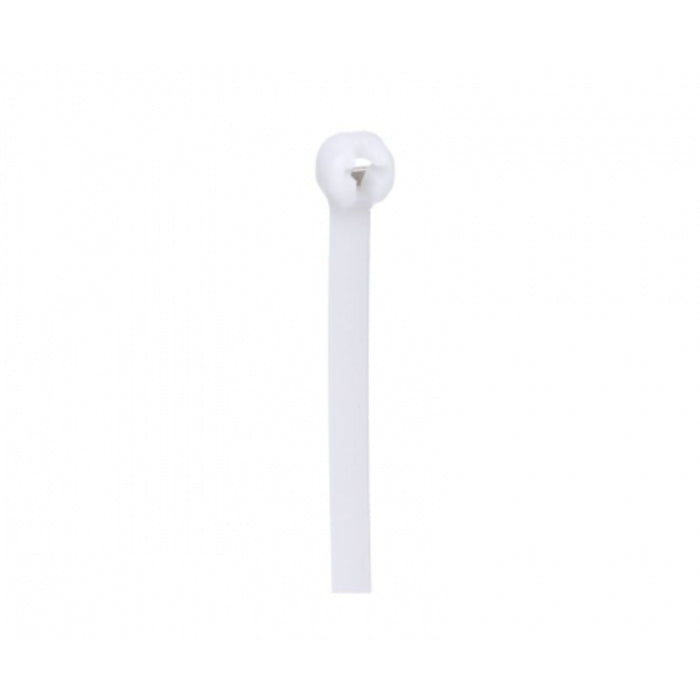 27.5 Inch - Metal Pawl BarbTy Zip Ties - Natural - 120 Lbs Strength - 50 Pcs