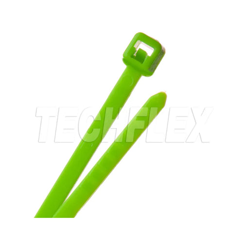techflex-nylon-zip-ties-uv-reactive-8-long-40-lb-tensile-strength-neon-green-1000-pcs-1