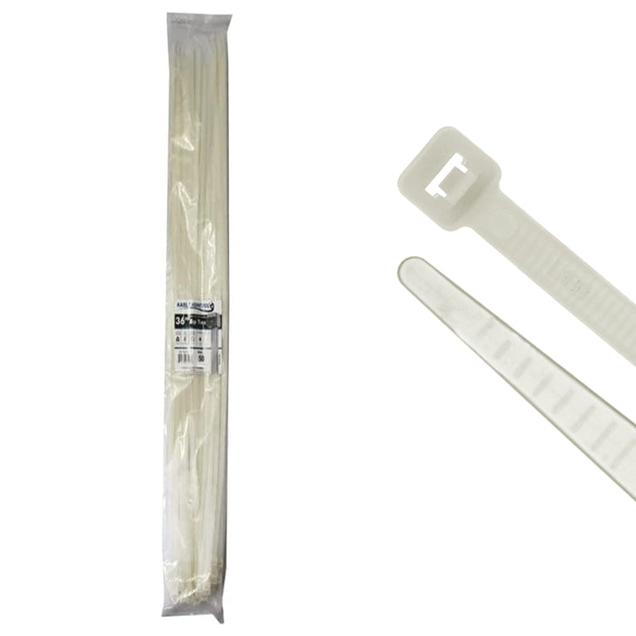 kable-kontrol-heavy-duty-zip-ties-36-inch-natural-nylon-175-lbs-tensile-strength-50-pack