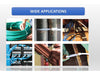 Kable Kontrol® Heavy Duty Zip Ties 48" Inch - Natural Nylon - 175 Lbs Tensile Strength - 5 Pcs Pack