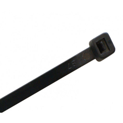 Kable Kontrol® Cable Zip Ties 8" Inch - Black - UV Resistant Nylon - 50 Lbs Tensile Strength