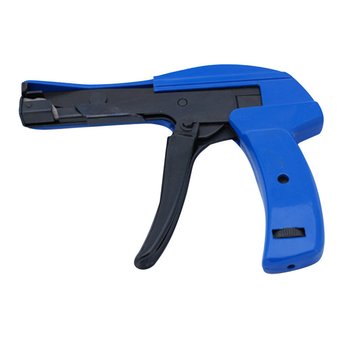 Kable Kontrol Zip Tie Tool Tension Gun and Cutter - For Nylon Zip Ties - Metal Body - Blue