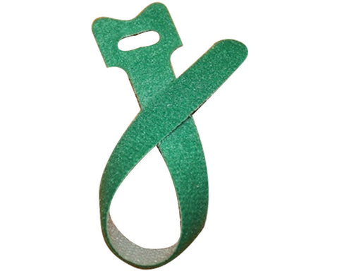 Hook and Loop Fastener Straps 7 Inch L X 1/2 Inch W 20 Pack Green