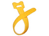 Hook and Loop Fastener Straps 7 Inch L X 1/2 Inch W 20 Pack Yellow