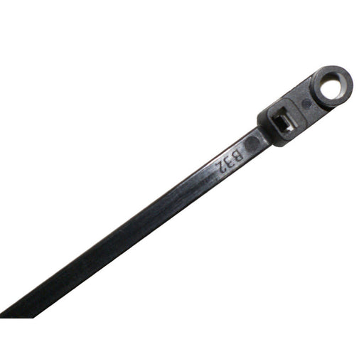 Kable Kontrol® Screw Mount Cable Ties 14" Inch - 5 Lbs Tensile Strength - UV Resistant - Black - 1 Pcs Pack
