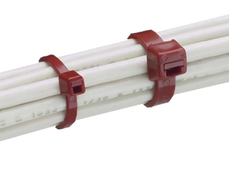 Panduit Plenum Rated Halar Cable Ties 4 Inch 18 Lbs 100 Pcs