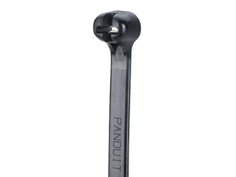 Panduit® Metal Pawl BarbTy Cable Ties - 4" Long - Black - 18 Lbs Tensile Strength - 100 Pcs Pack