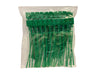 Tamper Evident Serialized Pull Tight Zip Tie Seals 8 Inch 50 Pc Green