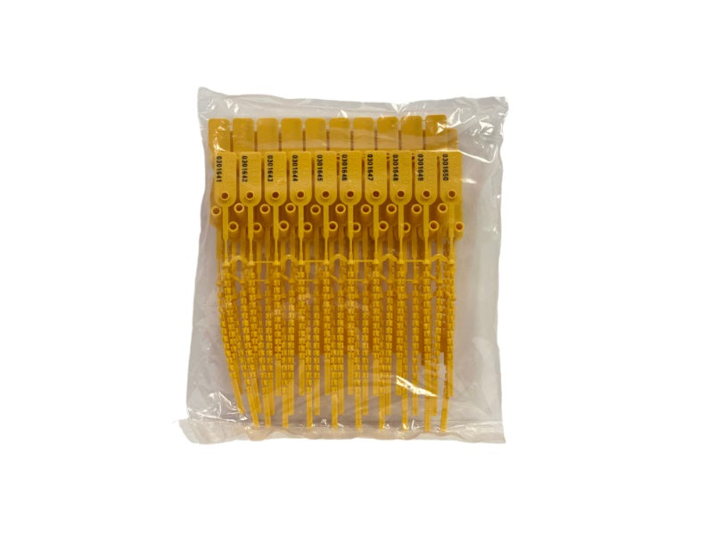Tamper Evident Serialized Pull Tight Zip Tie Seals 8